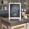 Flash Furniture Weathered Magnetic Table/Hanging Chalkboards, 10PK 10-HFKHD-GDI-CRE8-822315-GG - alternate 1